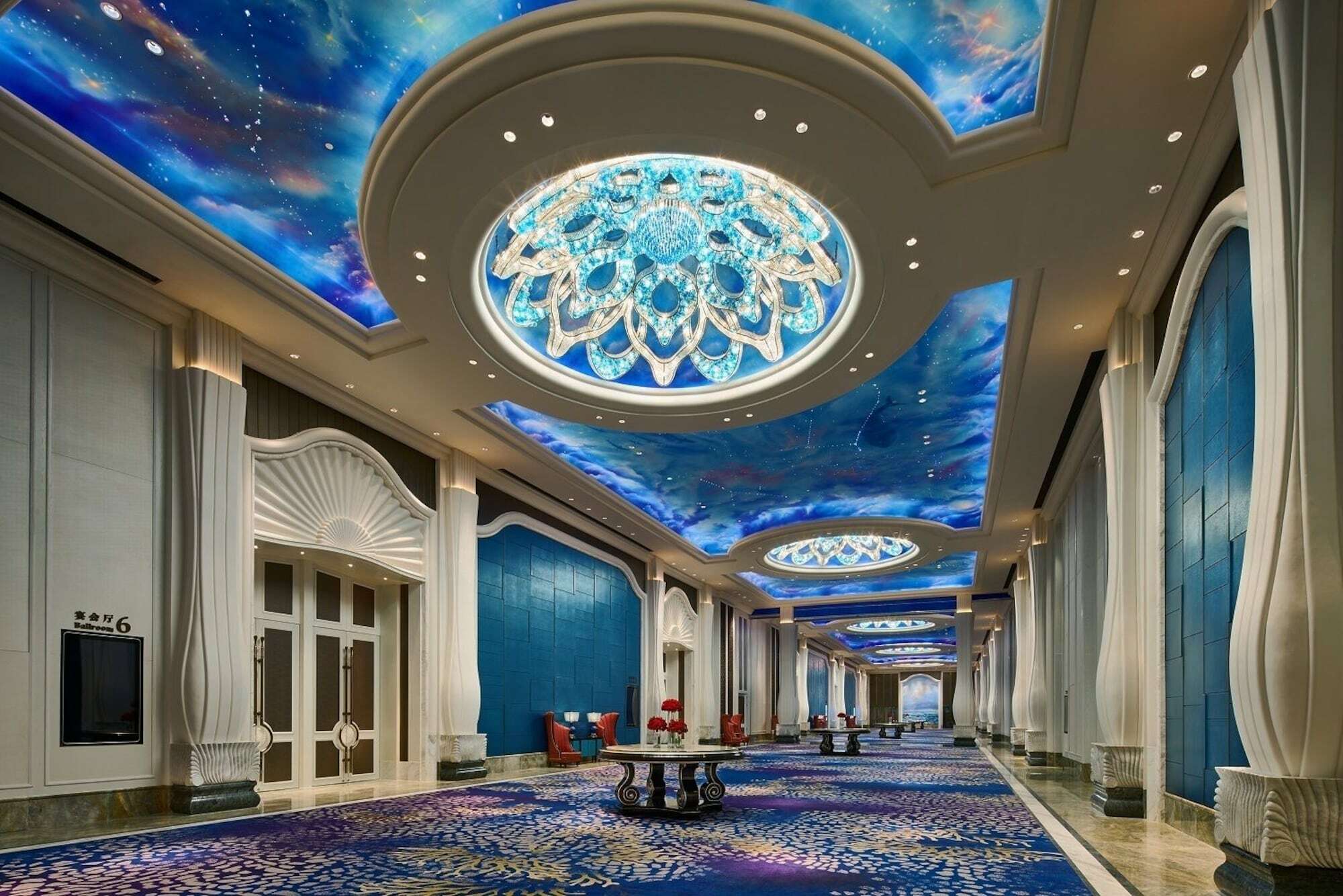 Hotel Wanda Realm Qingdao Movie Metropolis Exterior foto