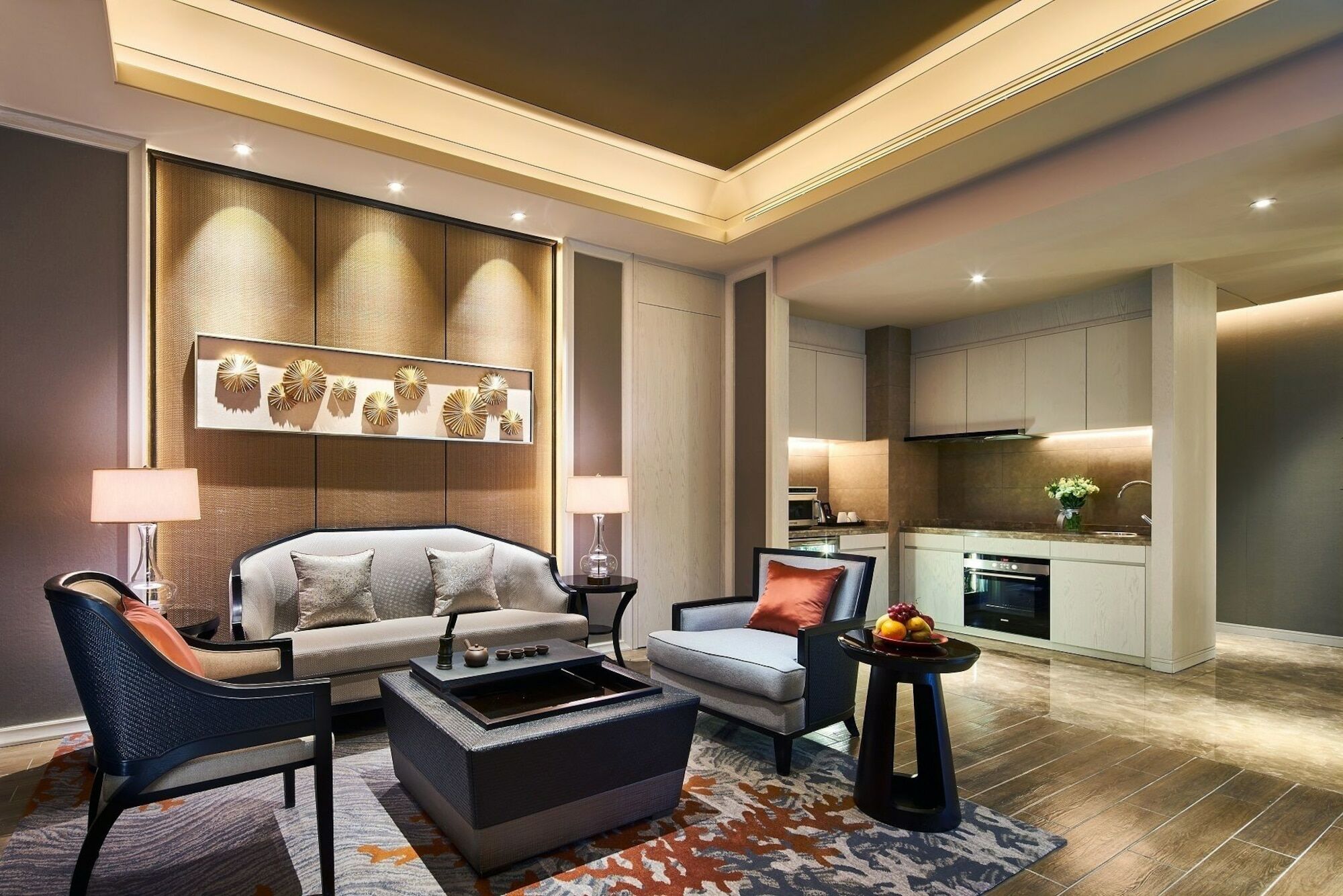 Hotel Wanda Realm Qingdao Movie Metropolis Exterior foto