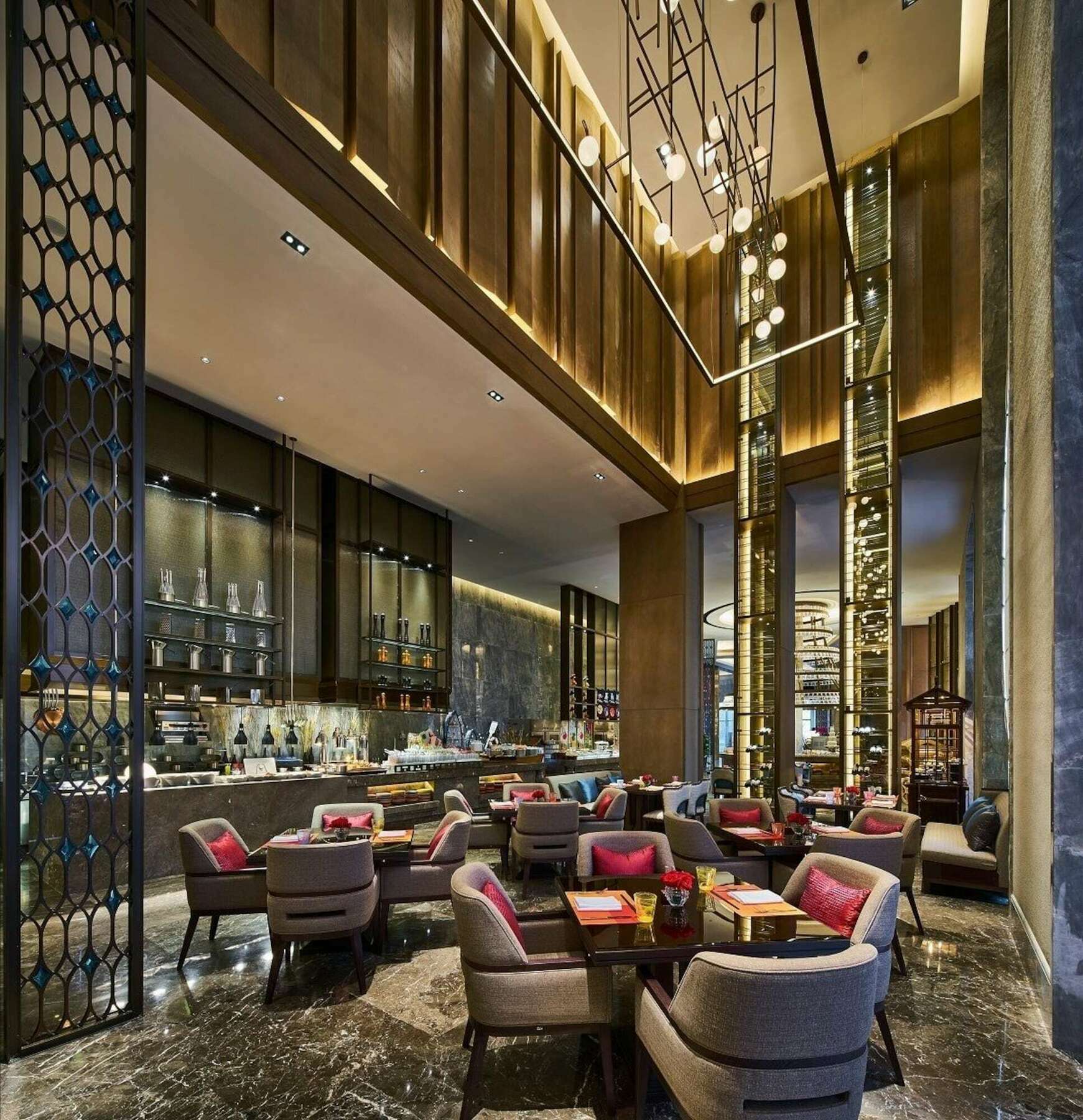 Hotel Wanda Realm Qingdao Movie Metropolis Exterior foto