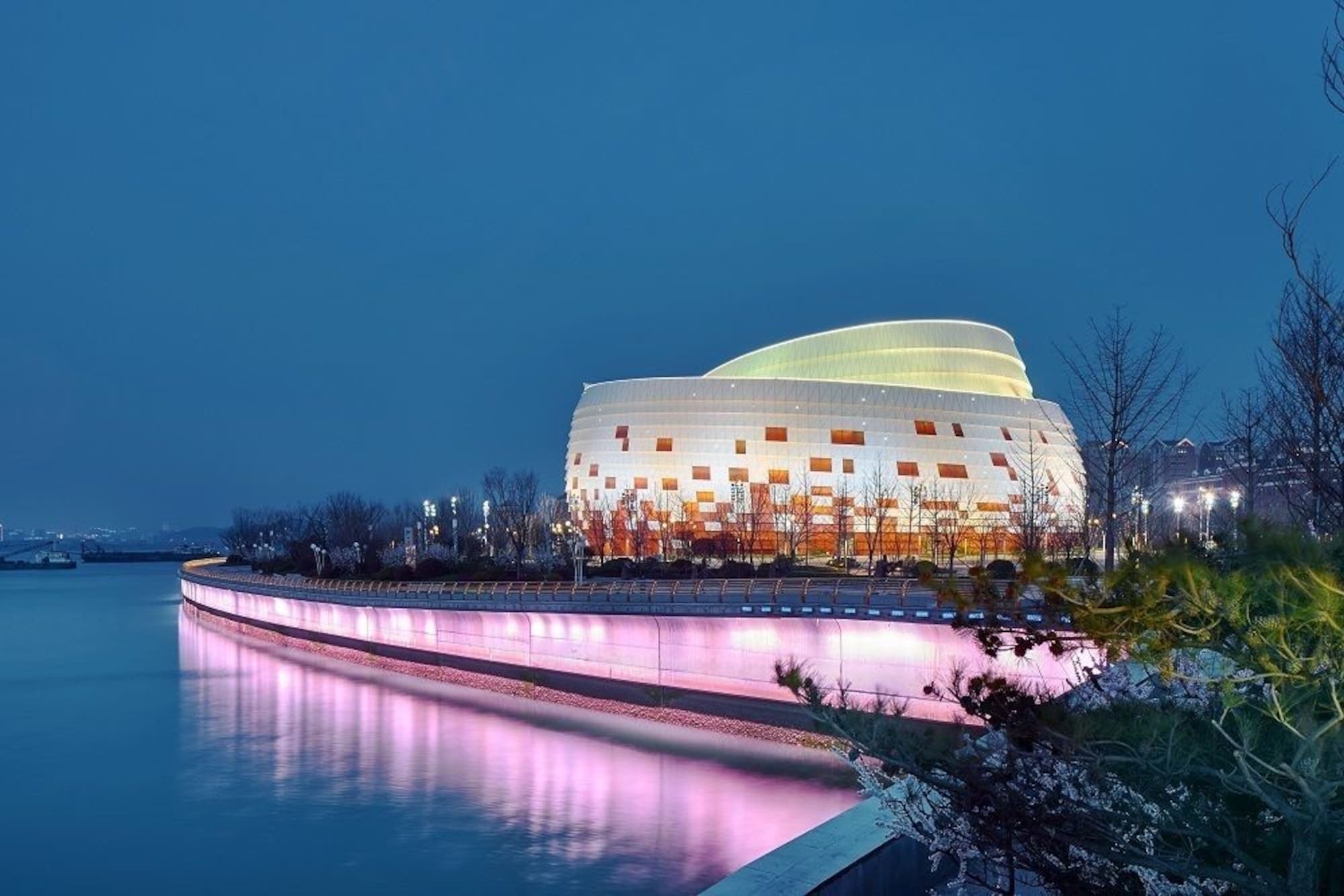 Hotel Wanda Realm Qingdao Movie Metropolis Exterior foto